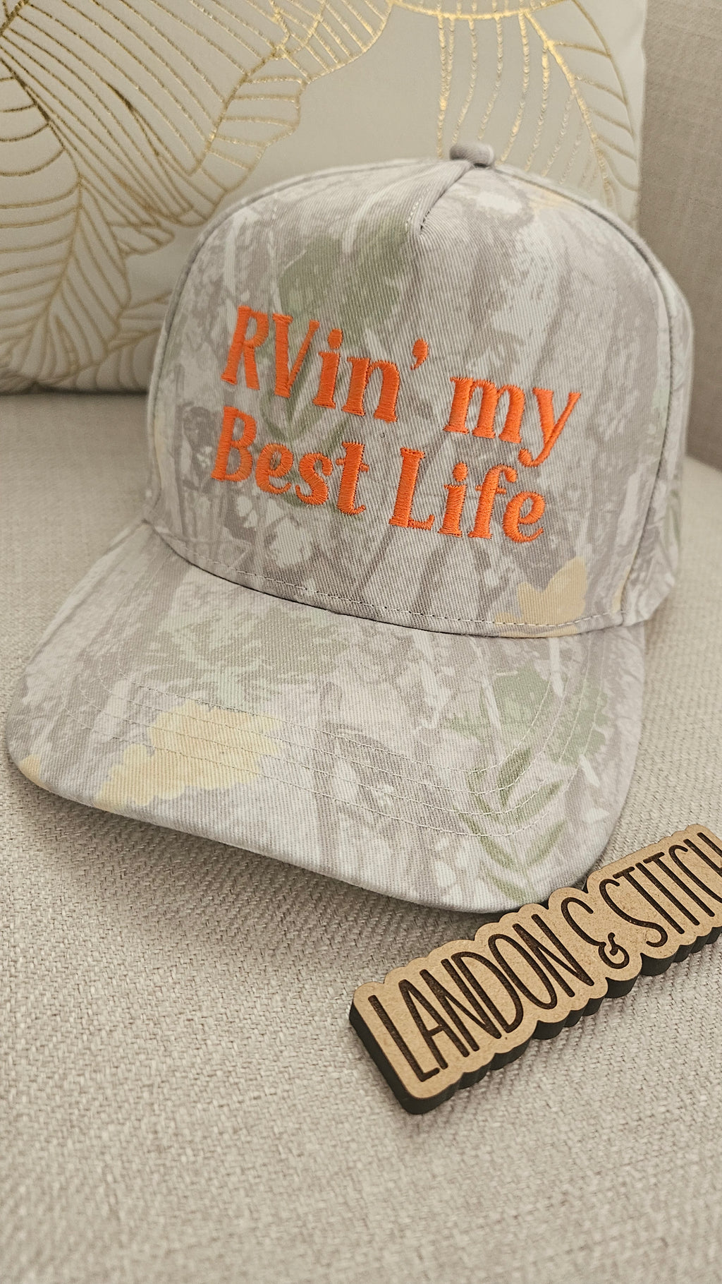 RVin' My Best Life Trucker Cap