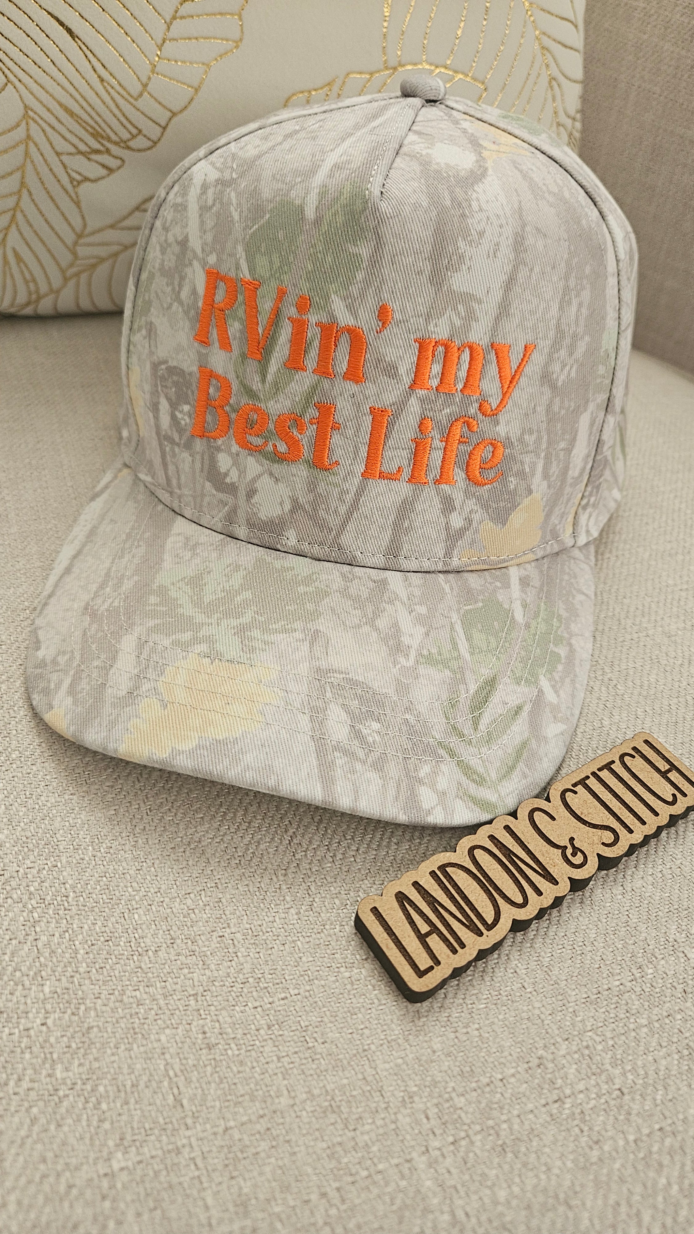 RVin' My Best Life Trucker Cap