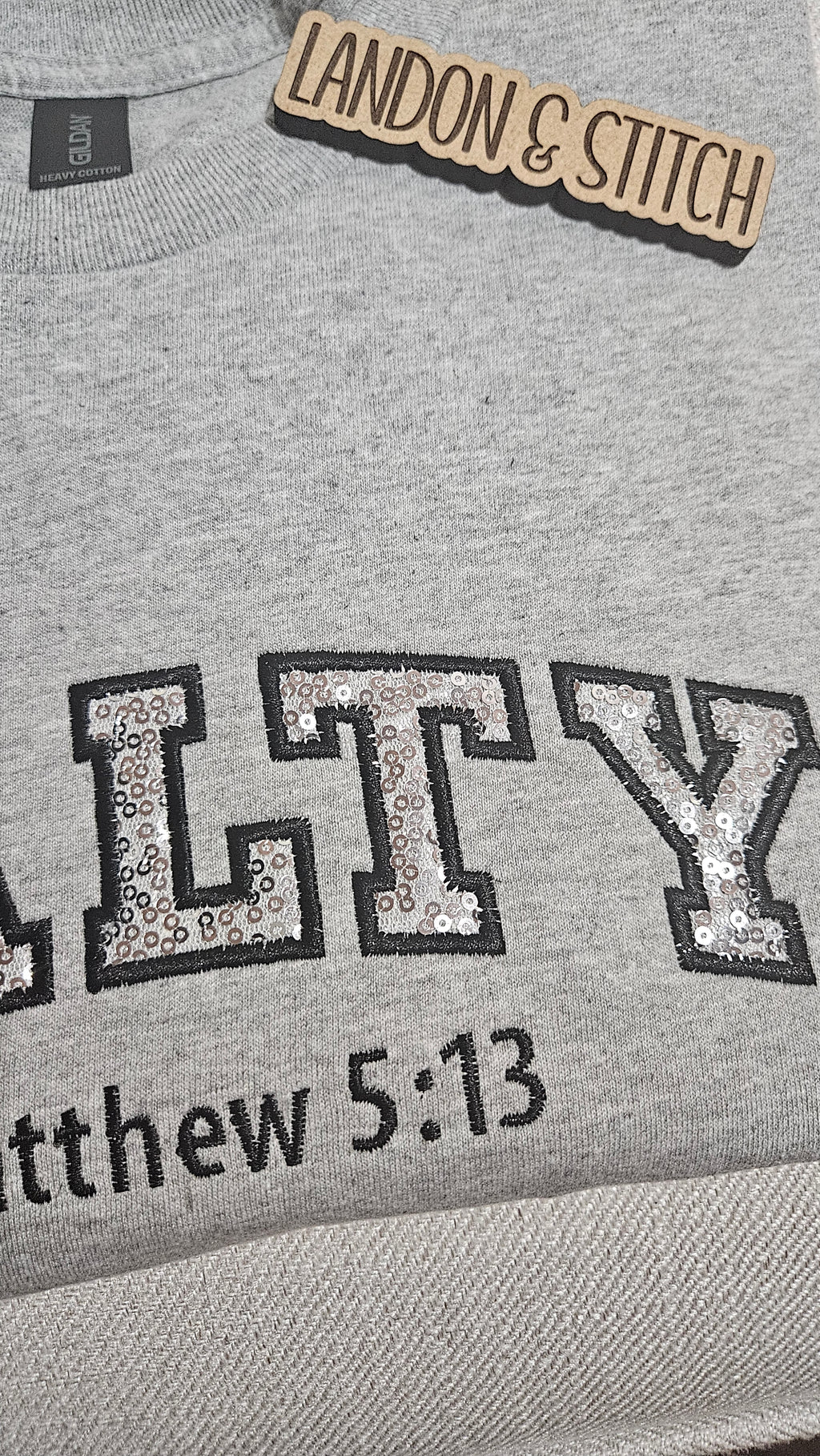 The Salt of the Earth Embroidered Tee